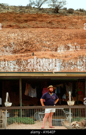 Cooper Pedy Australie Centre de l'extraction de l'Opale Banque D'Images