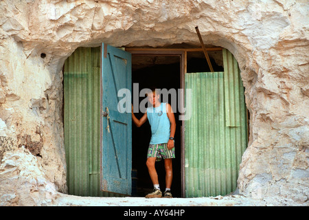 Cooper Pedy Australie Centre de l'extraction de l'Opale Banque D'Images