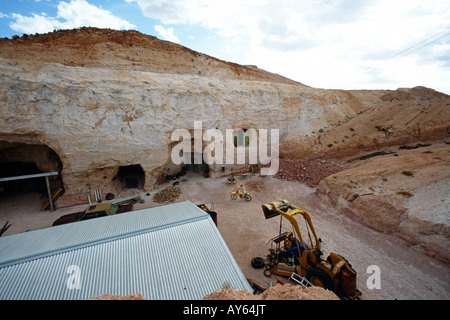 Cooper Pedy Australie Centre de l'extraction de l'Opale Banque D'Images