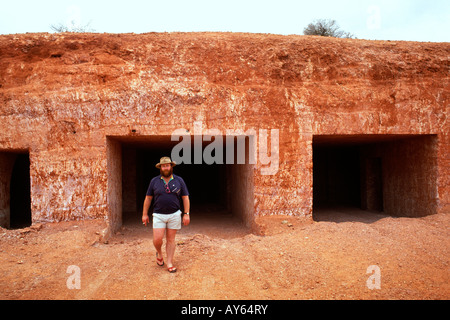 Cooper Pedy Australie Centre de l'extraction de l'Opale Banque D'Images