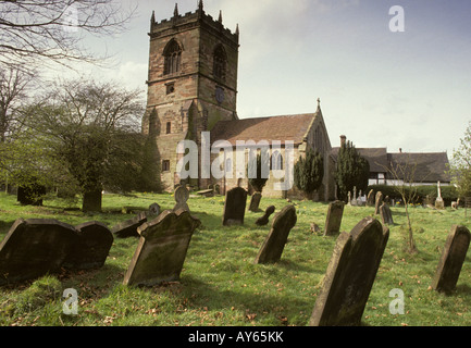 All Saints Church, Lapley, Staffordshire, Angleterre Banque D'Images