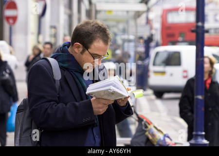 Les gens sur place, London Banque D'Images