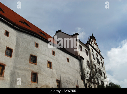 Le Château de Colditz ancienne prison des soldats alliés nazis Banque D'Images