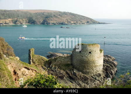 Château de Salcombe Banque D'Images