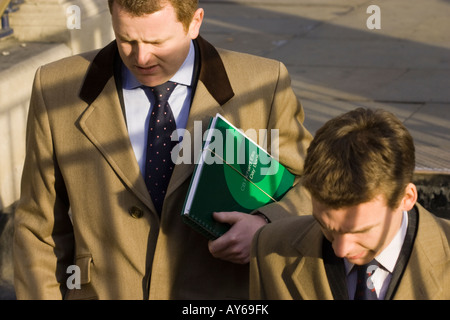 Les gens sur place, London Banque D'Images