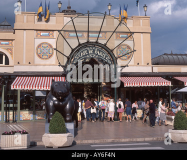 Café Art Nouveau de Paris, Place du Casino, Monte Carlo, Principauté de Monaco Banque D'Images