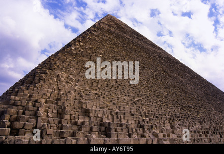 Mortuaire royal égyptien et des bâtiments sacrés des pyramides de Gizeh Nécropole Caire République arabe d'Egypte Afrique du Nord Moyen-orient Banque D'Images