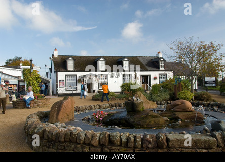 À l'ancienne boutique du tartan du forgeron Centre à Gretna Green, l'Ecosse Banque D'Images