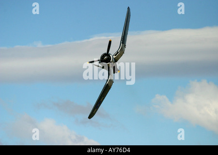 Corsair Goodyear FG 1D whispering death Fighter Bomber Banque D'Images