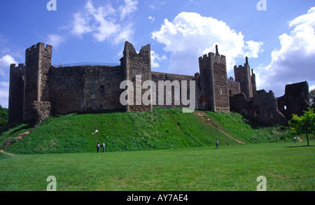 Angleterre Suffolk Framlingham castle Banque D'Images