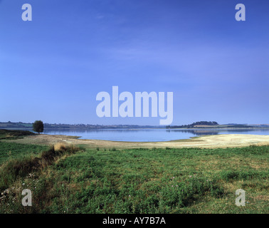 Vue grand angle de Rutland Water Banque D'Images