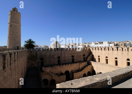 Le Ribat, Sousse, Tunisie Banque D'Images