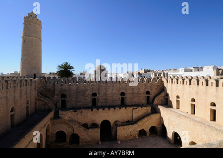 Le Ribat, Sousse, Tunisie Banque D'Images