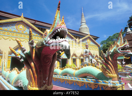 Wat Chayamangkalaram , Wat Buppharam Georgetown Penang en Malaisie Banque D'Images