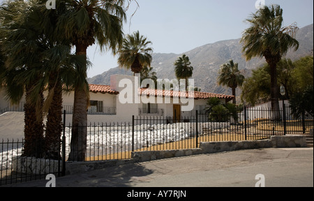 Elvis Presley Accueil Palm Springs Banque D'Images