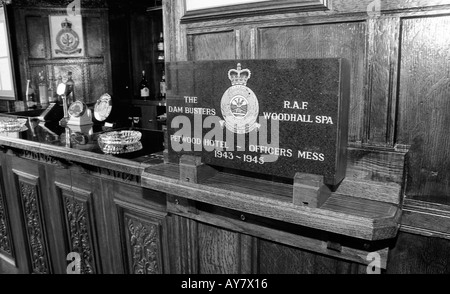 Une partie de la barre à la rue Jan Palach Petwood Hotel à Woodhall Spa utilisé par l'escadron 617, la Dam Busters, comme un désordre de l'escadron pendant Banque D'Images