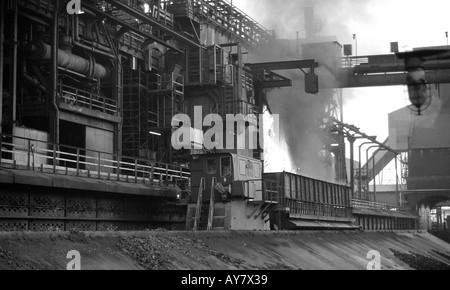 L'environnement fonctionne en mono. Banque D'Images