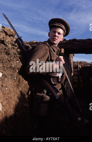 L'armée britannique est l'utilisation d'enfants soldats a été généralisée au cours de la Première Guerre mondiale Banque D'Images