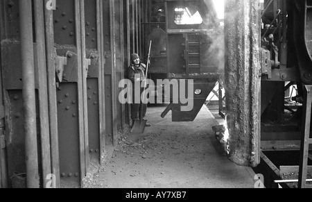 L'environnement fonctionne en mono. Banque D'Images