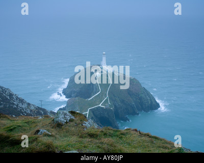 Southstack Phare près de Holyhead Anglesey Pays de Galles UK Banque D'Images