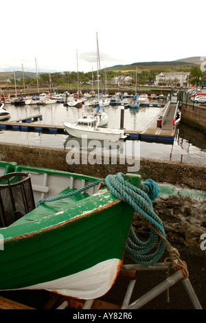 Le comté d'Antrim marina Ballycastle Banque D'Images