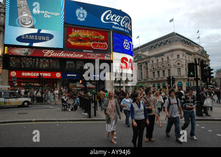 Piccadilly Circus, le quartier de Westminster à Londres, Royaume-Uni Banque D'Images