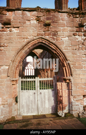 Entrée fermée à l'abbaye de Sweetheart nouvelle abbaye Banque D'Images