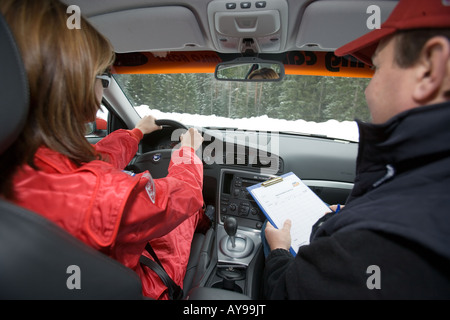 VOLVO T5 2008 ROUGE Banque D'Images