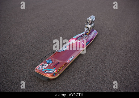 JOEL KING LUGE JET POWERED Banque D'Images