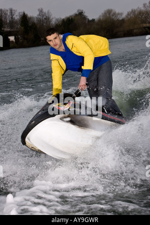 SPENCER WELLS JET SKI FASHION Banque D'Images