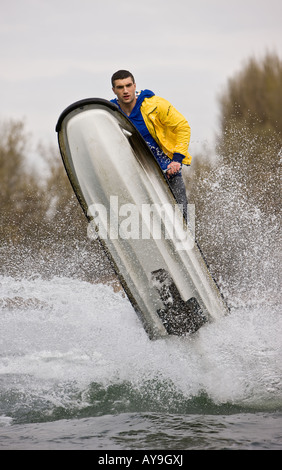 SPENCER WELLS JET SKI FASHION Banque D'Images