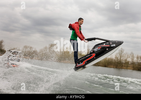 SPENCER WELLS JET SKI FASHION Banque D'Images