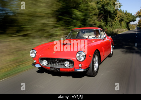 CLASSIC Ferrari 250 GT SWB FERRARI RED EN 1961 Banque D'Images