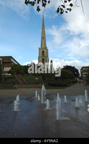 Glovers aiguille et fontaines, Worcester Banque D'Images