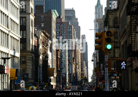 Rues, New York City, USA Banque D'Images