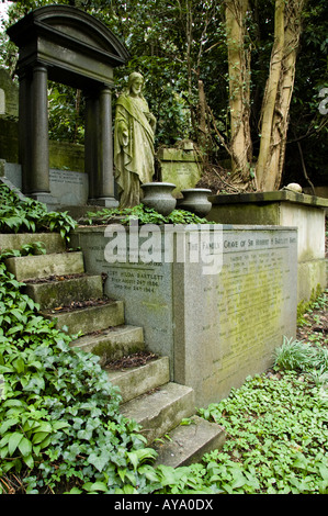 Le Cimetière de Highgate à Londres, Royaume-Uni Banque D'Images
