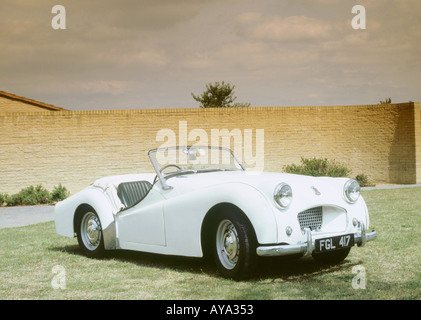 1955 Triumph TR2 Banque D'Images