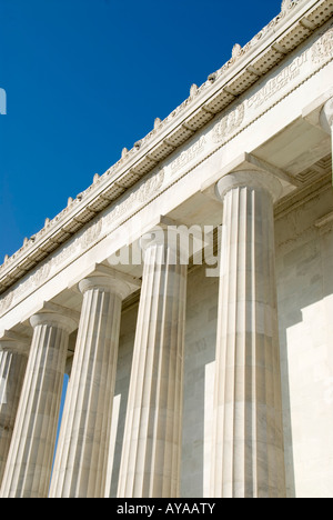 Lincoln Memorial, Washington DC Banque D'Images