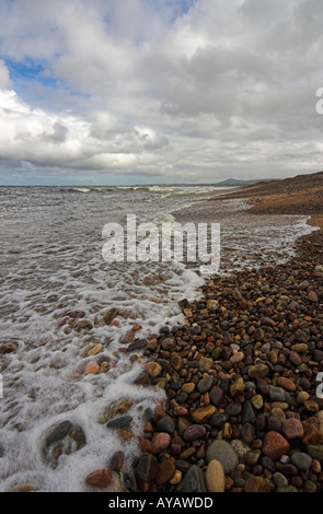 Plage de Spey Bay Scotland Banque D'Images