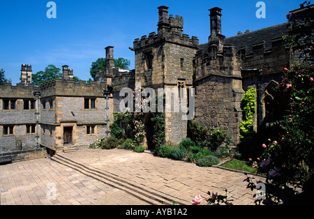 Haddon Hall Derbyshire Banque D'Images