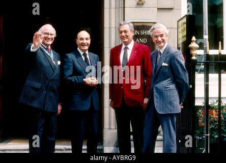 Savile Row 1988 Célébrations Centenery de la Fédération des maîtres tailleurs London England Banque D'Images