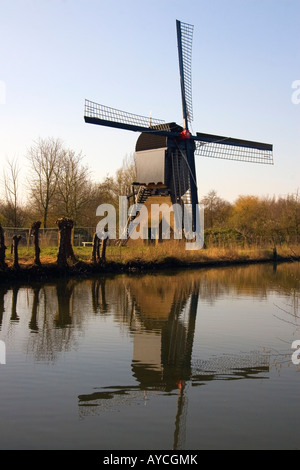 Wipwatermolen (mill), à Nieuwegein Holland Banque D'Images