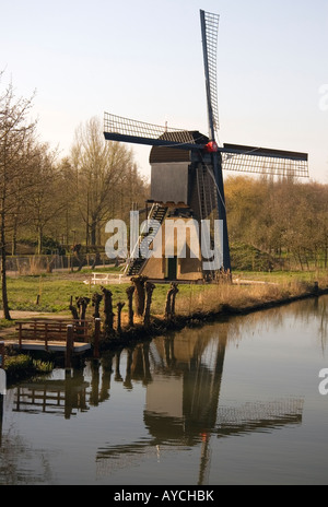 Wipwatermolen (mill), à Nieuwegein Holland Banque D'Images