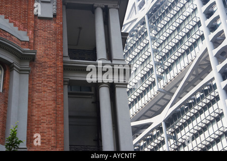 Bâtiment de la HSBC de Hong Kong , centrale , Banque D'Images