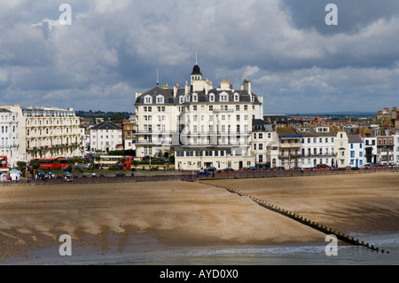 Queens Hotel Marine Parade Eastbourne East Sussex Royaume Uni Banque D'Images