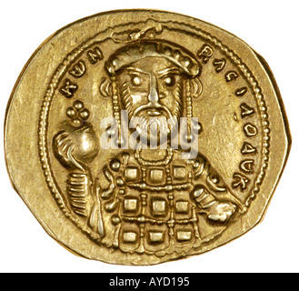 Byzantine Gold coin Empereur Romanus III 1028 1034 ar Banque D'Images