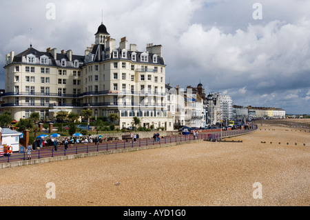 Queens Hotel Marine Parade Eastbourne East Sussex Royaume Uni Banque D'Images