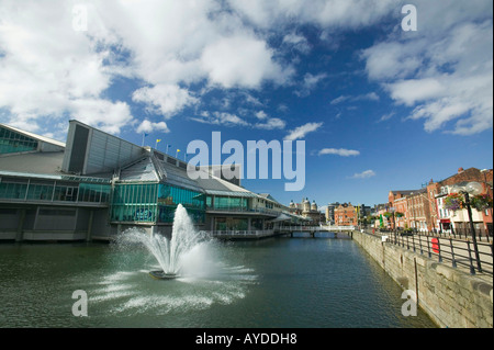Centre commercial Princess Quay shopping center dans le centre-ville de Hull, dans le Yorkshire, UK Banque D'Images