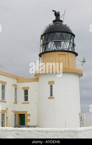 Phare de Bonaventure, Stoer Stoer Head, Assynt, Écosse, Royaume-Uni, Banque D'Images