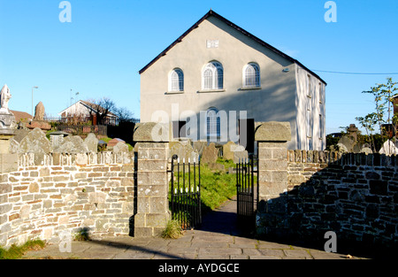 Welsh Hengoed Ystrad Mynach Chapelle Baptiste South Wales UK GB 1710 reconstruite 1829 Banque D'Images